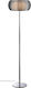 Ravenna Visol Floor Floor Lamp H162xW40cm. Silver