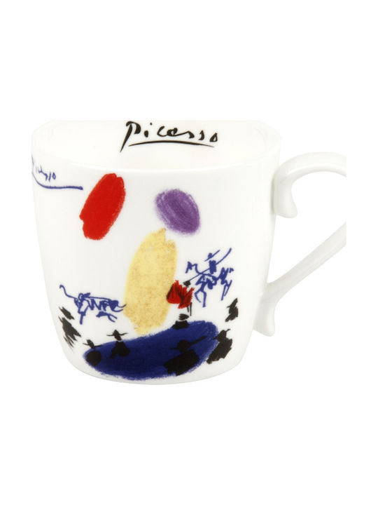 Konitz Picasso Corrida Tasse Keramik Weiß 415ml 1Stück