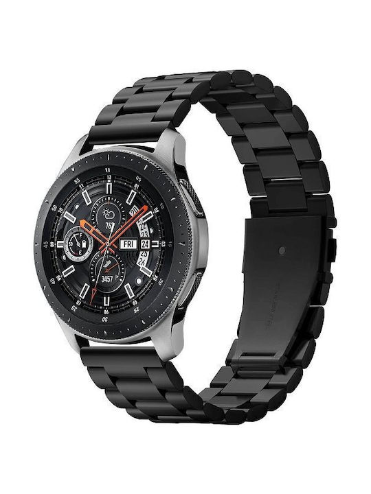 Spigen Modern Fit Λουράκι Ανοξείδωτο Ατσάλι Μαύρο (Galaxy Watch