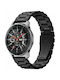 Spigen Modern Fit Armband Rostfreier Stahl Schwarz (Galaxy Watch (46mm) / Gear S3) 600WB24983