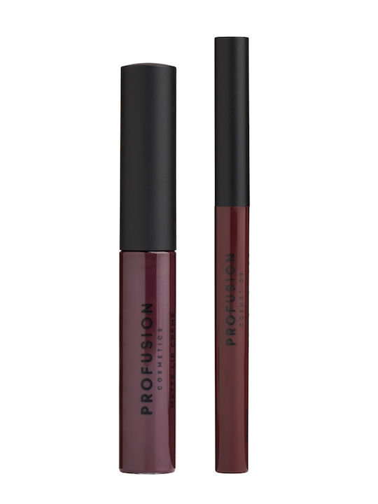 Profusion Cosmetics Lip Duo Σετ Μακιγιάζ για τα...