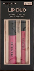 Profusion Cosmetics Lip Duo Makeup Set for the Lips