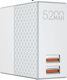 Ldnio PA606 Power Bank 5200mAh με 2 Θύρες USB-A Λευκό
