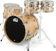 DW Drums Satin Oil Rock Set -NT-SC SSC+ Комплект Барабани