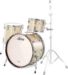 Ludwig Classic Maple Pro Beat Drum Set Rock Vin...