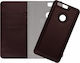 Redneck Duo Brieftasche Synthetisches Leder Braun (Huawei P8 Lite 2017 / P9 Lite 2017 / Honor 8 Lite Huawei P8 Lite 2017 / P9 Lite 2017 / Honor 8 Lite)