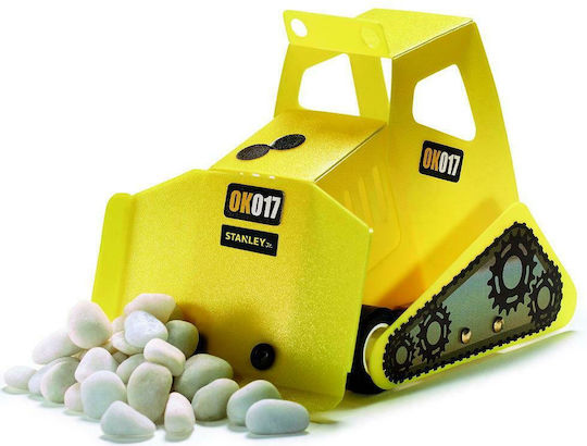 Stanley Jr Toys Παιχνίδι Κατασκευών Ξύλινo Bulldozer για Παιδιά 5+ Ετών
