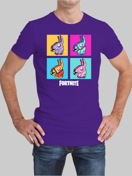 Fortnite llama t-shirt - DARK PURPLE