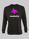 Musikalisches Sweatshirt - SCHWARZ