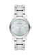 Burberry Women's Watch with Silver Metal Bracelet