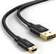 Ugreen USB 2.0 Cablu USB-A de sex masculin - mini USB-B de sex masculin Negru 0.25m 10353