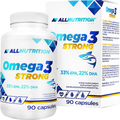 AllNutrition Omega 3 strong 90 κάψουλες