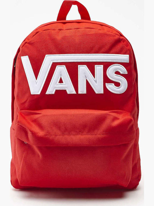 Vans Old Skool III Racing Red School Bag Backpa...