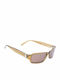 Lozza Unisex Sunglasses with Beige Plastic Frame 1726 G34
