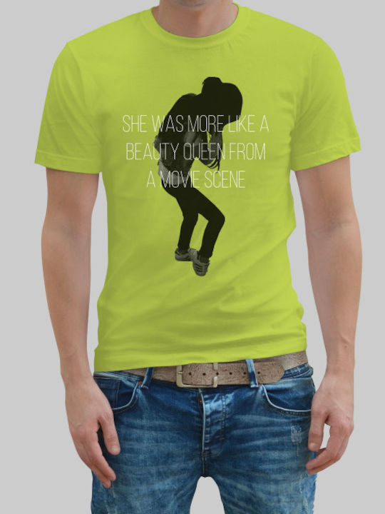 Tricou Billie Jean - VERDE MIELE