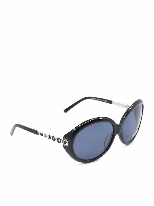 Iceberg Women's Sunglasses with Black Plastic Frame IC55801