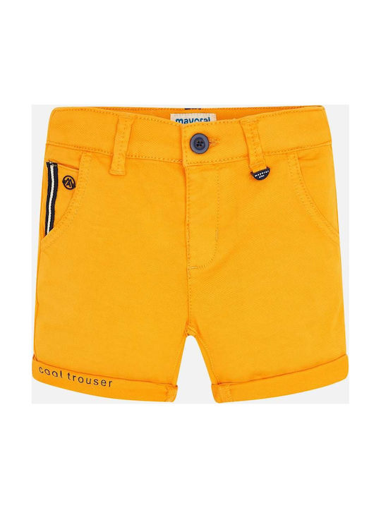 Mayoral Kids Shorts/Bermuda Fabric Yellow