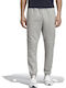 Adidas Commercial Pack Men's Fleece Sweatpants with Rubber Gray