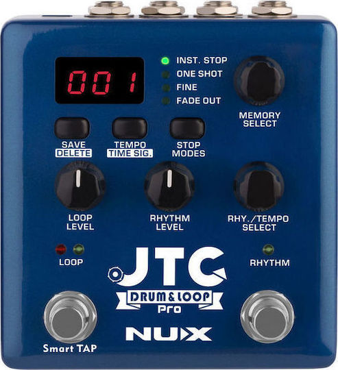 NUX JTC Drum&Loop Pro NDL-5 Pedals Footswitch Electric Guitar and Electric Bass