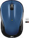 Logitech M325 Kabellos Mini Maus Blau