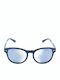 BSB Men's Sunglasses with Blue Plastic Frame 2985 BL1