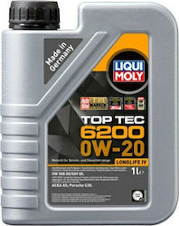 Liqui Moly Top Tec 6200 Longlife IV Συνθετικό Λάδι 0W-20 Liqui Moly Top Tec 6200 Longlife IV Συνθετικό Λάδι 0W-20