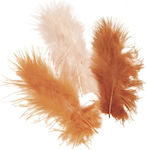 Marabou wings 10cm 15pcs-mix fawn