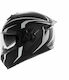 CMS GTR Sport Full Face Helmet with Sun Visor ECE 22.05 1500gr White