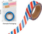 Washi tape 15mm x 8m Americana Stripe