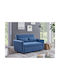 Motto Doppelsitzer Sofa Bett Blau 140x86x86cm E992,1