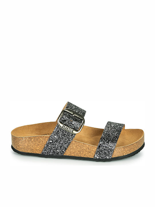 Plakton Leather Women's Flat Sandals Anatomic F...