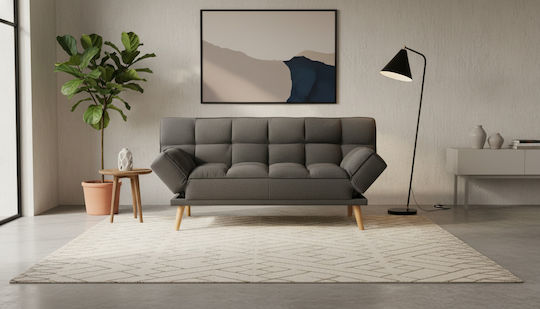 Jay Διθέσιος Καναπές Κρεβάτι Γκρι 179x90x87εκ.