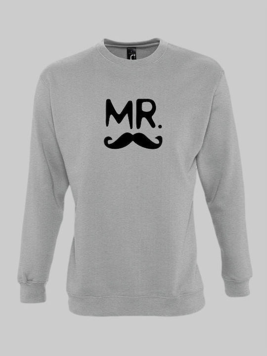 MR Sweatshirt - GREY MELANGE