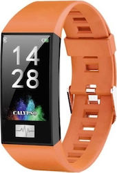 Calypso Smartime K8500 Activity Tracker Αδιάβροχο με Παλμογράφο Πορτοκαλί