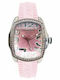 Chronotech Analoge Kinderuhr 36mm Rosa mit Gummi Armband