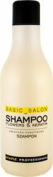 Stapiz Basic Salon Flowers & Keratin Shampoos Reconstruction/Nourishment & Shine for All Hair Types 1000ml Stapiz Basic Salon Flowers & Keratin Shampoos Reconstruction/Nourishment & Shine for All Hair Types 1000ml