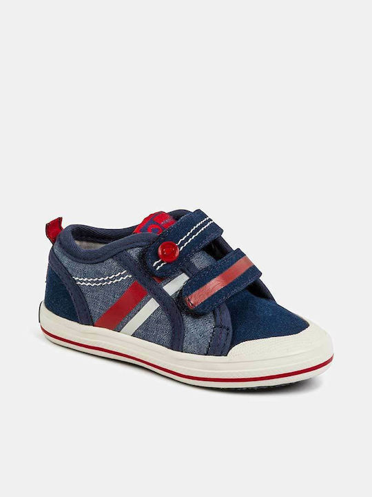 Mayoral Kids Sneakers with Scratch Navy Blue