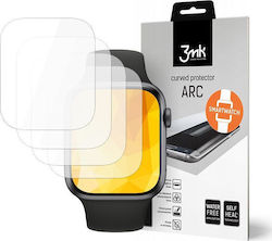 3MK 3D Full Curved Arc Screen Protector Apple Watch 40mm 3 Bucăți