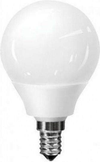 Diolamp Smart Λάμπα LED 5W για Ντουί E14 και Σχήμα G45 RGB 380lm Dimmable