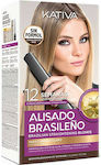 Kativa Brazilian Straightening Σετ Περιποίησης Μαλλιών για Ισιωτική με Σαμπουάν και Μάσκα 6τμχ