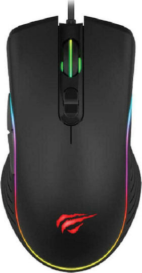 Havit MS1006 RGB Gaming Mouse 3200 DPI Black