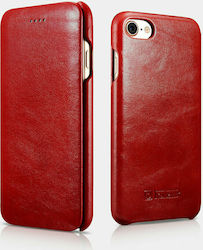 iCarer Vintage Curved Edge Synthetic Leather Bo...