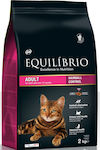 Equilibrio Adult Hairball Controll Trockenfutter für erwachsene Katzen mit Huhn 2kg