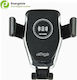 Energenie Smartphone Holder Car Mobile & Tablet Mount 4" - 6.5" with Adjustable Hooks Black
