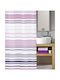 Kleine Wolke Layla-Summer Shower Curtain 180x200cm Purple