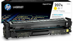 HP 207A Toner Laser Εκτυπωτή Κίτρινο 1250 Σελίδων (W2212A)