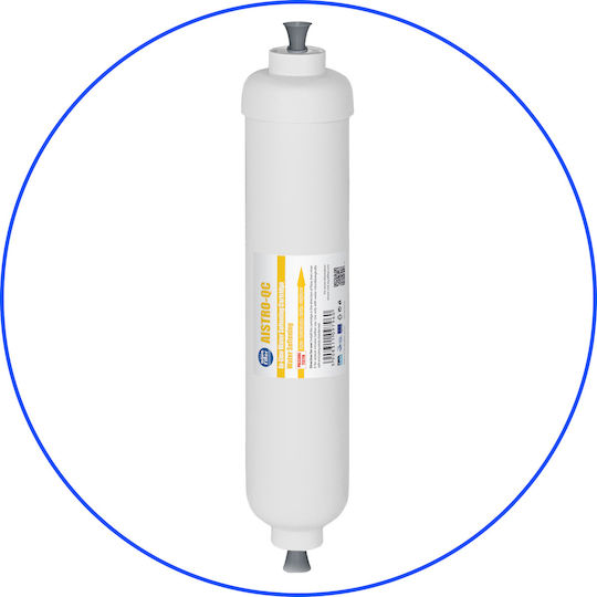 Aqua Filter Εξωτερικό Ανταλλακτικό Φίλτρο Νερού Ψυγείου από Ρητίνη Ανταλλαγής Ιόντων AISTRO-QC