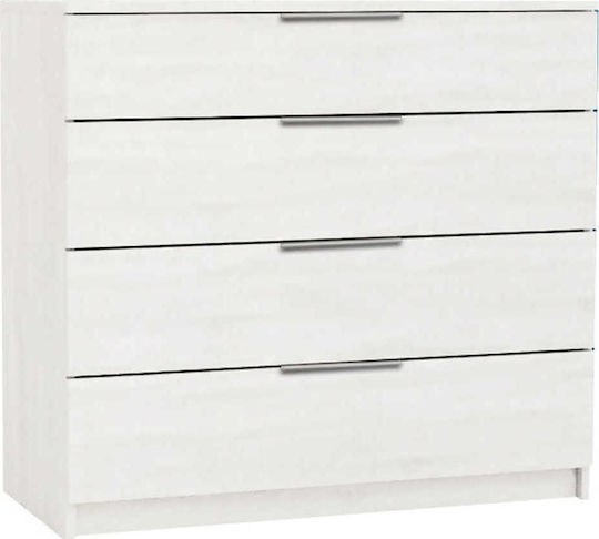 Συρταριέρα Κρεβατοκάμαρας Drawer mit 4 Schubladen 80x40x83cm