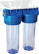Aqua Wasserfiltrationssystem Zentrale Versorgung / Unter der Spüle Durchmesser 1'' 01-2208/1