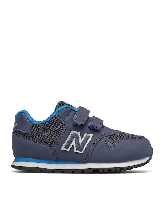 New Balance Kids Sneakers with Scratch Navy Blue